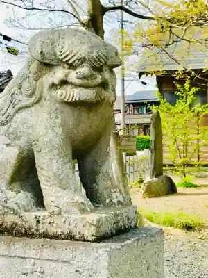 千勝神社の狛犬
