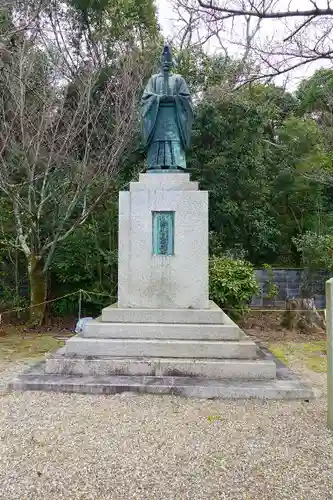 京都乃木神社の像