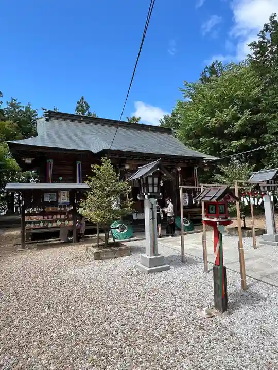 滑川神社 - 仕事と子どもの守り神(福島県)