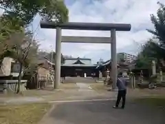 濃飛護國神社の鳥居