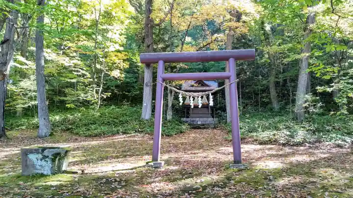 鳥沼神社の鳥居