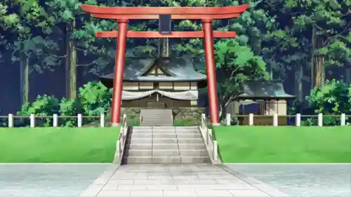 樺崎八幡宮の鳥居