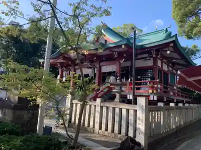 多摩川浅間神社の本殿・本堂