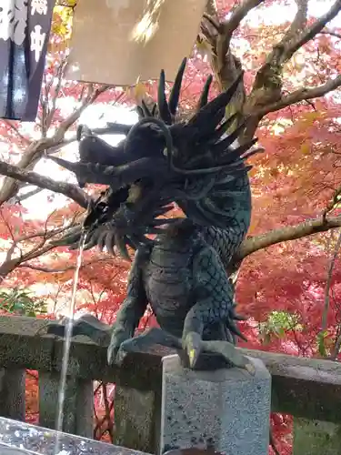 大山阿夫利神社の手水舎