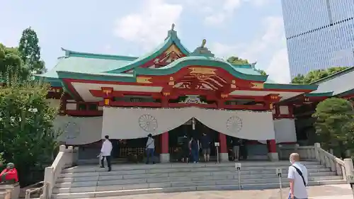 日枝神社の本殿・本堂