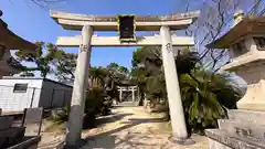 石清水鳥飼八幡別宮の鳥居