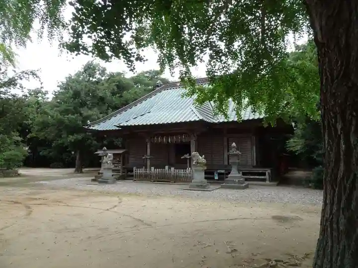 海上八幡宮の本殿・本堂