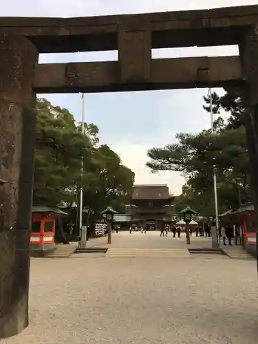 筥崎宮の鳥居