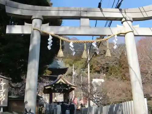 筑波山神社の鳥居