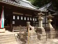 科長神社の狛犬