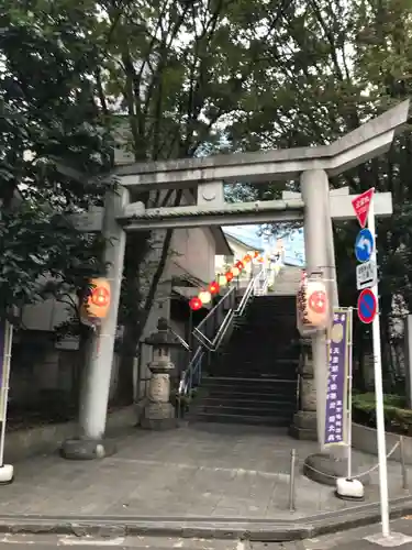 北谷稲荷神社の鳥居