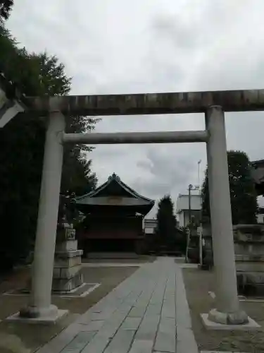 健田須賀神社の鳥居