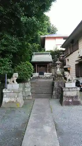 諏訪神社の本殿・本堂
