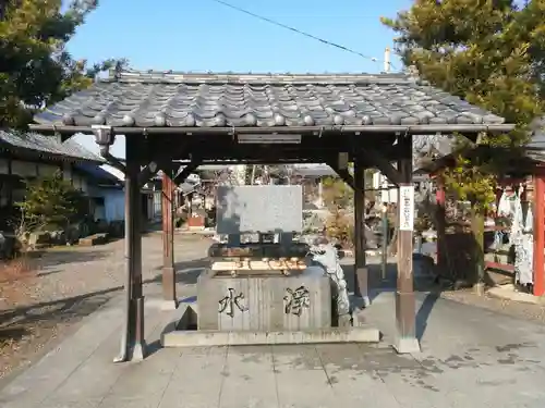 乙津寺　（鏡島弘法）の手水