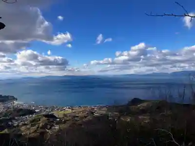 名石金毘羅神社の周辺