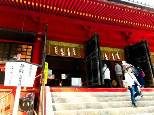 日光二荒山神社の本殿・本堂