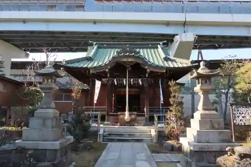 隅田川神社の本殿・本堂