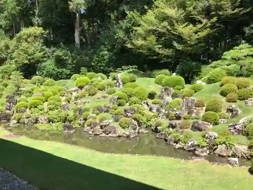 龍潭寺の庭園