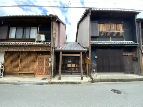 阿漕町神明神社の鳥居