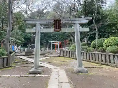 根津神社の鳥居