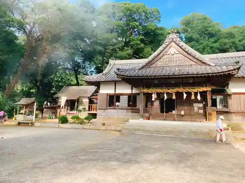 川田八幡神社の本殿・本堂