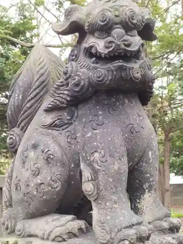 新琴似神社の狛犬