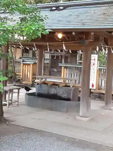 井草八幡宮の手水舎