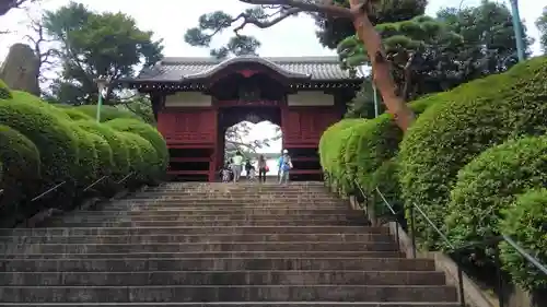 護国寺の山門・神門