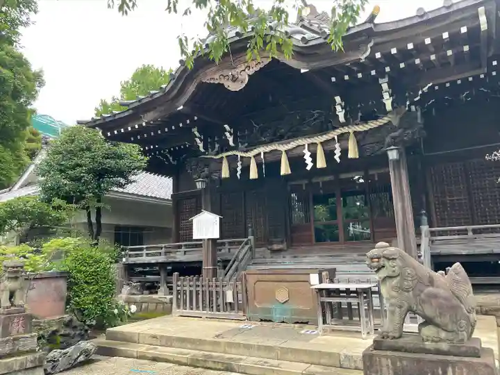 白山神社の本殿・本堂