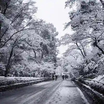 鹿苑寺(金閣寺)の周辺