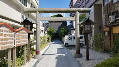 古町神明宮の鳥居