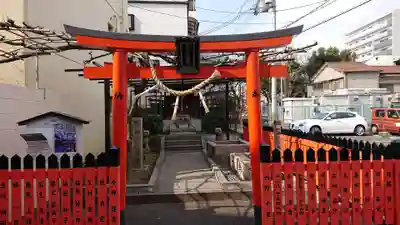 藤之宮　春日神社（野田の藤跡）の鳥居