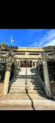 男山八幡宮の鳥居