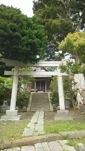 八雲神社（鎌倉・西御門）の鳥居