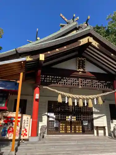 発寒神社の本殿