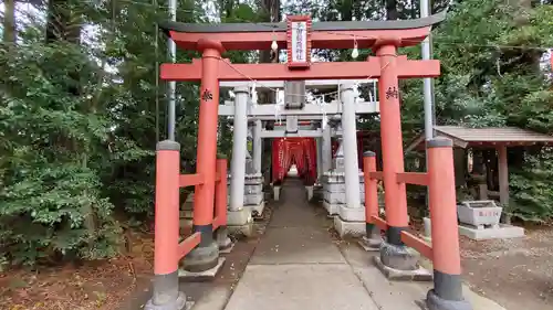 多田朝日森稲荷神社の鳥居