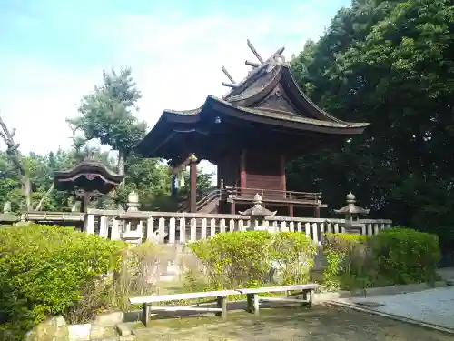 阿智神社の本殿