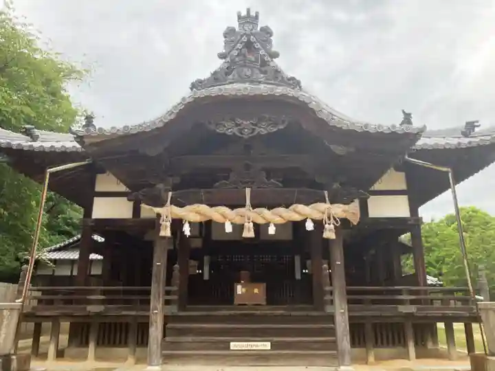 勝岡八幡神社の本殿・本堂
