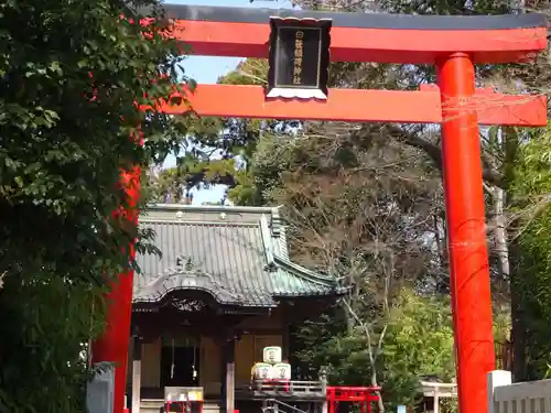 白笹稲荷神社の鳥居