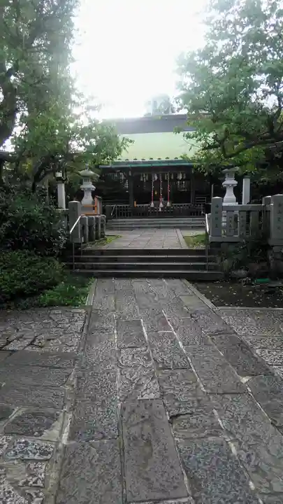 新宿下落合氷川神社の本殿・本堂