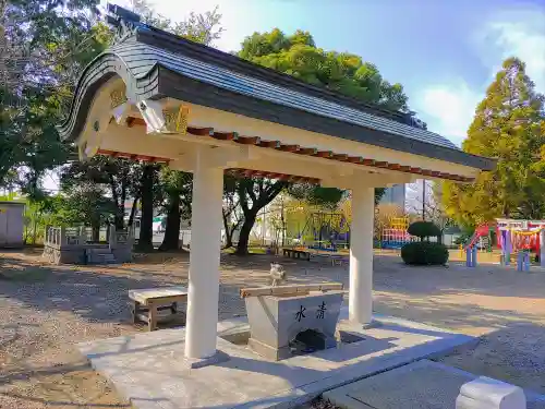 鹿嶋社の手水舎