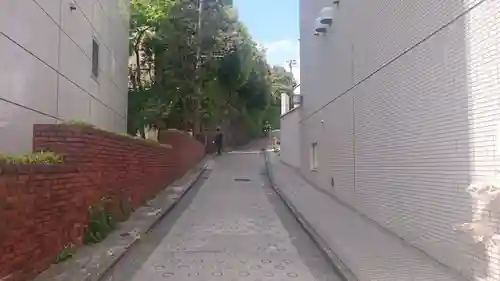 神楽坂若宮八幡神社の周辺