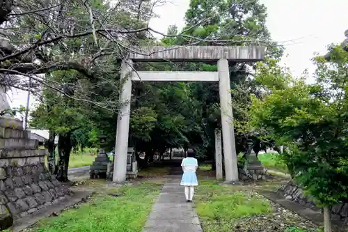 川島神社（宮田町）の鳥居
