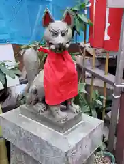 大松稲荷神社の狛犬