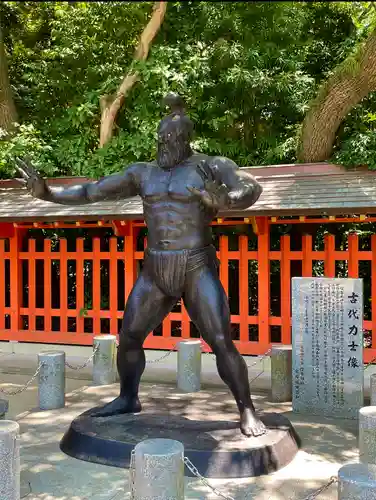 住吉神社の像