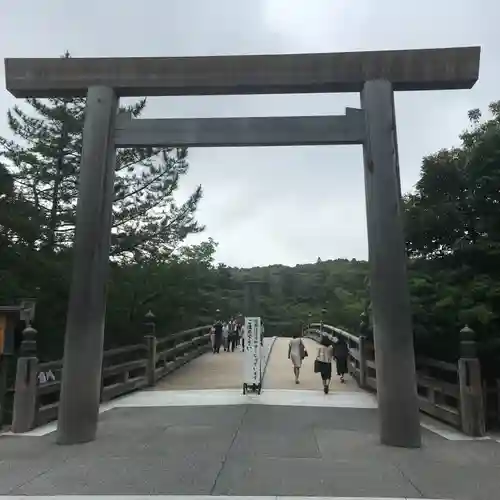 伊勢神宮内宮（皇大神宮）の鳥居