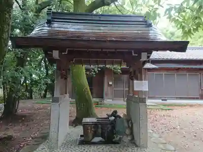 菅田神社の手水舎