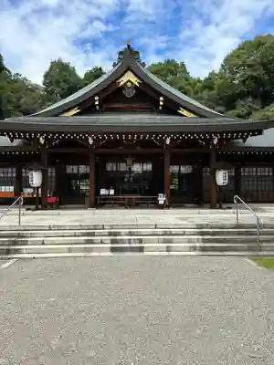 群馬県護国神社の本殿・本堂
