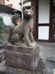 目白豊坂稲荷神社の狛犬