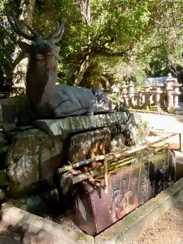 春日大社の手水舎